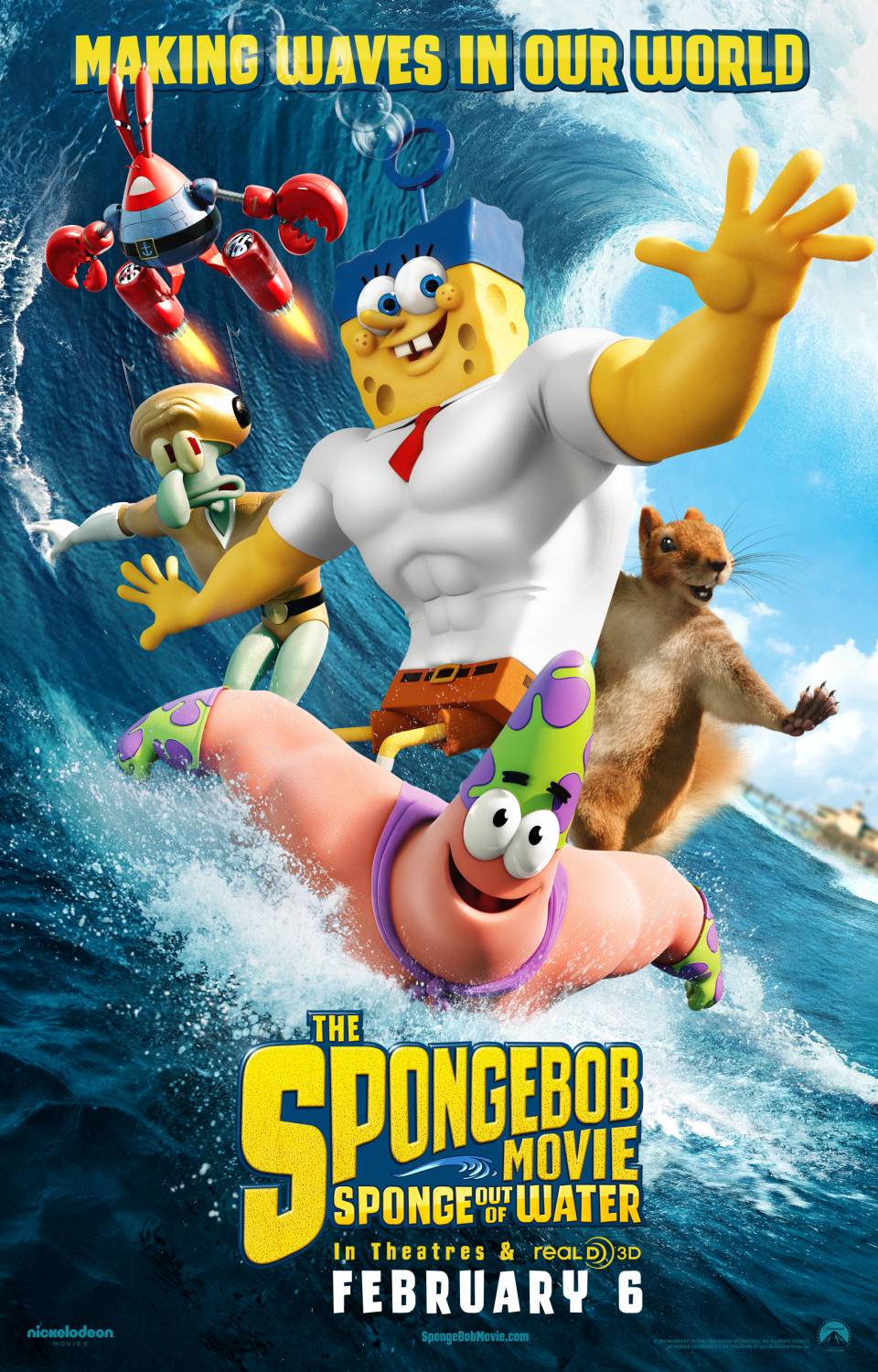 სპანჯბობი / The SpongeBob Movie: Sponge Out of Water