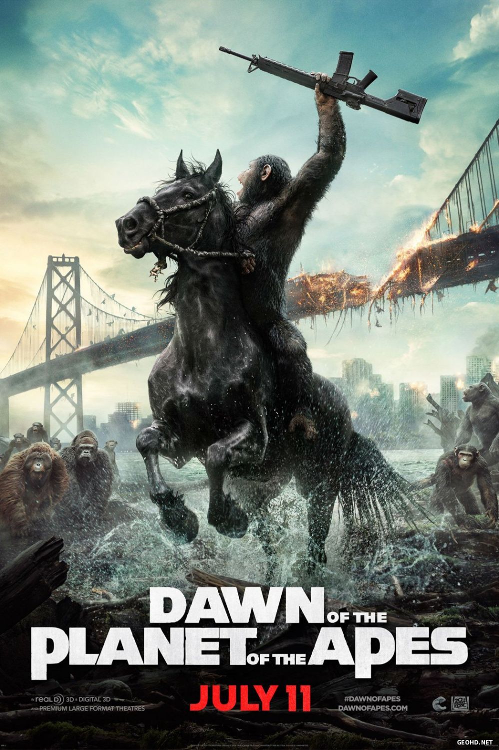 მაიმუნების პლანეტა: რევოლუცია / Dawn of the Planet of the Apes