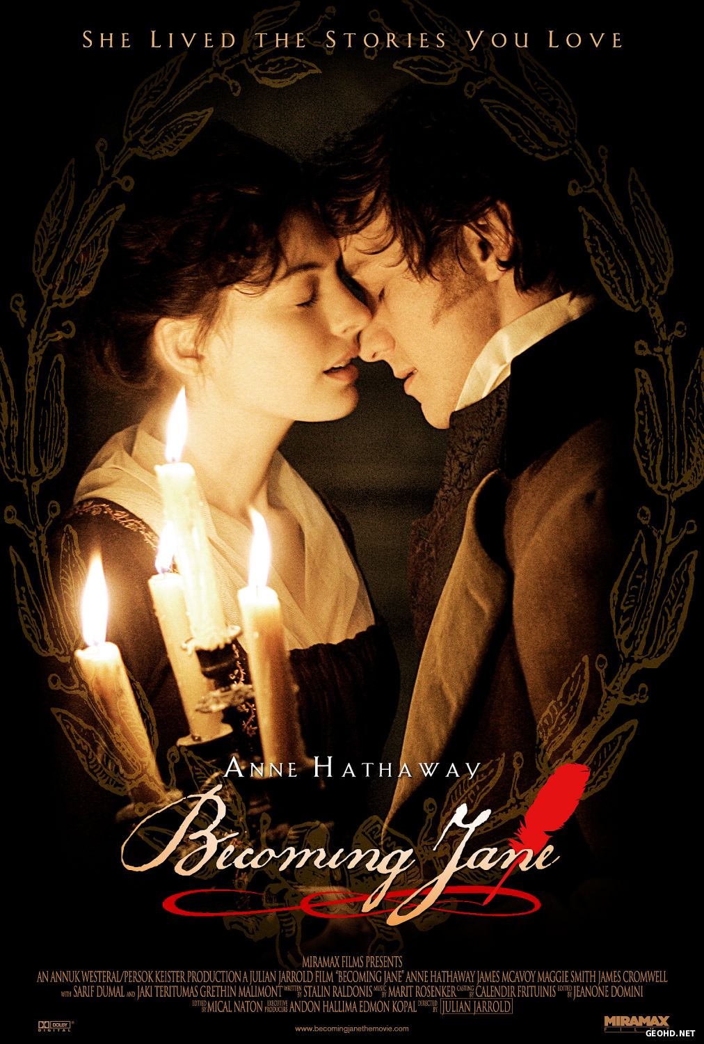 ჯეინად გადაქცევისას / Becoming Jane