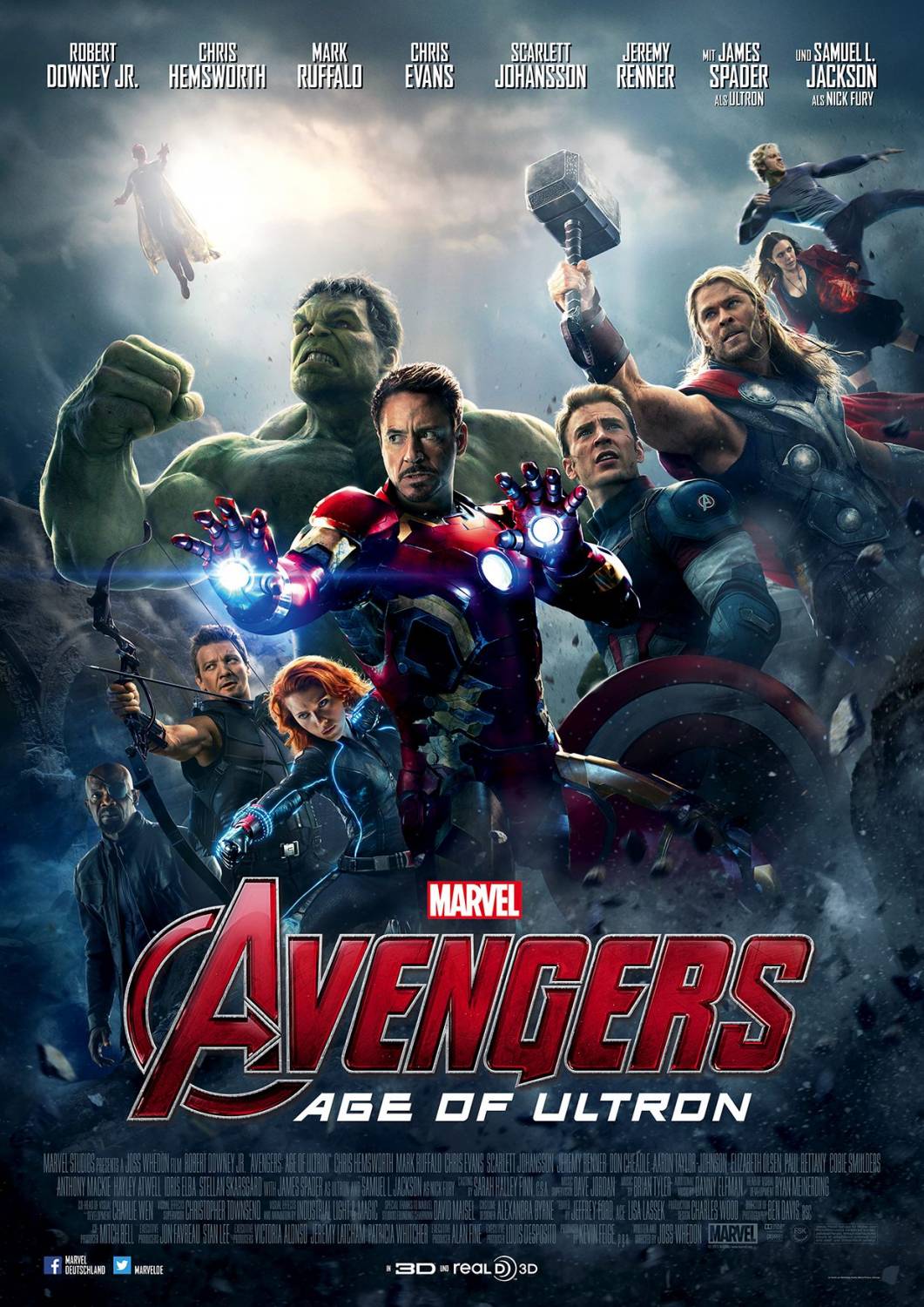 შურისმაძიებლები: ალტრონის ერა / Avengers: Age of Ultron