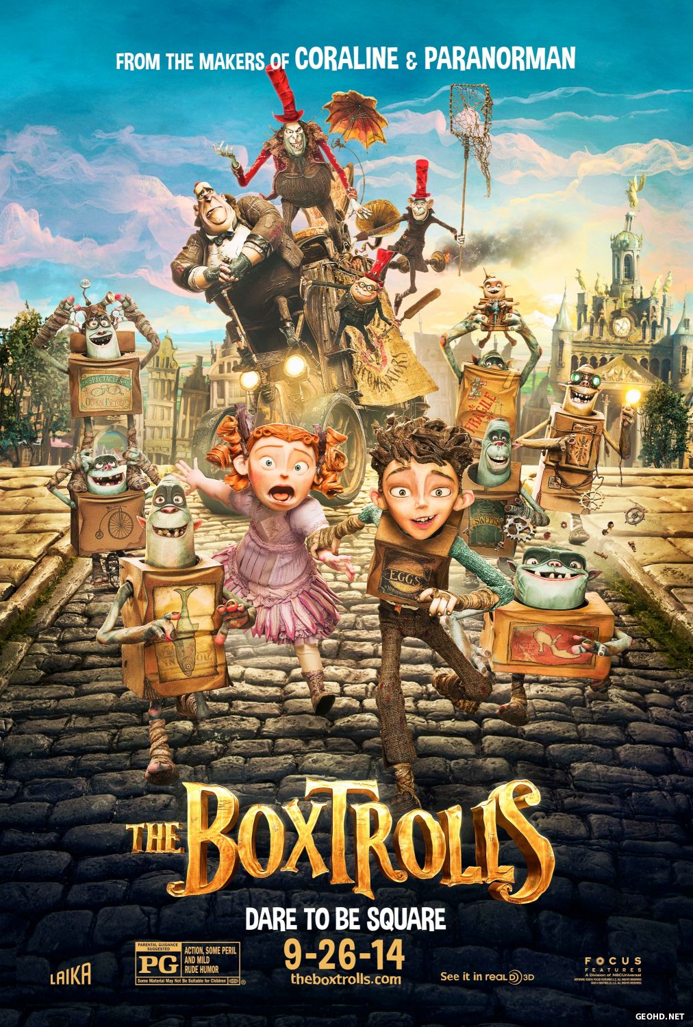 მონსტრების ოჯახი / The Boxtrolls